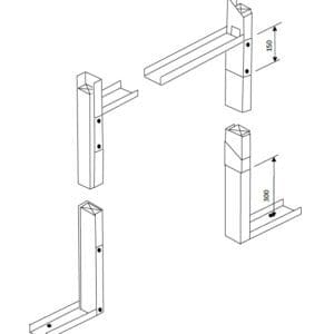 Pro Cut technical drawing