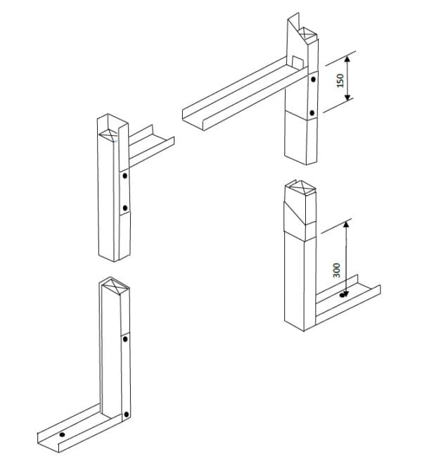 Pro Cut technical drawing