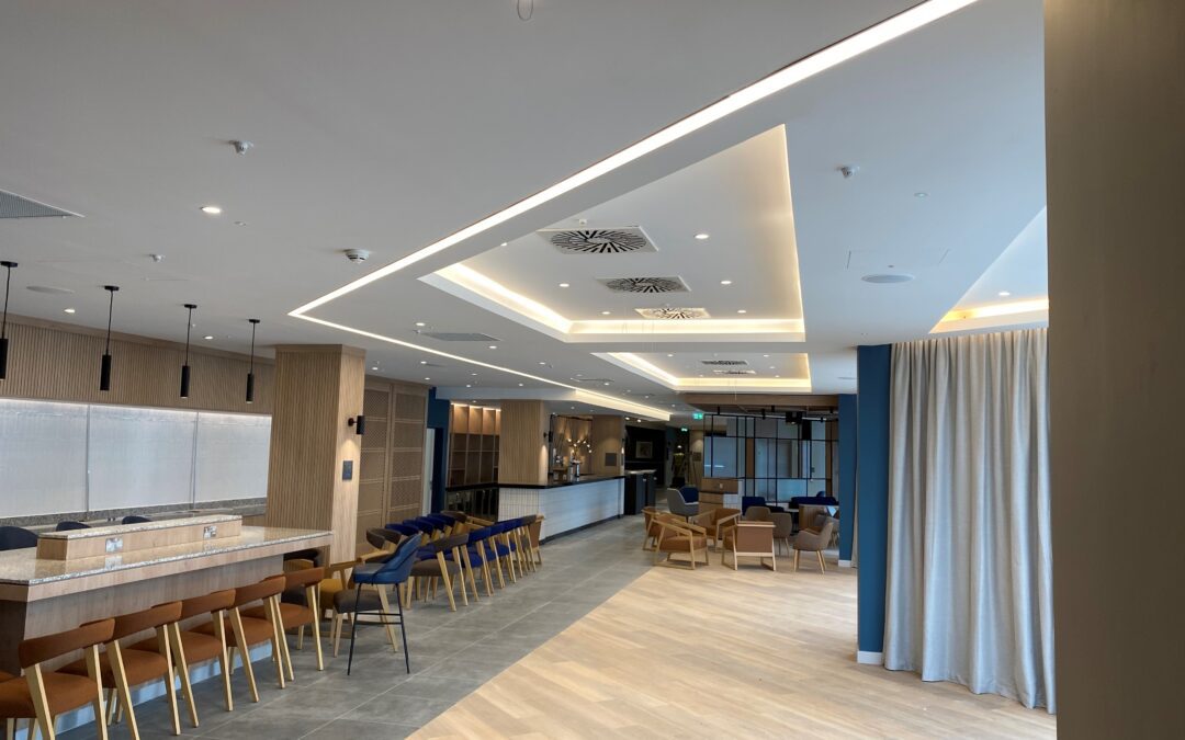 Off Site Production | Perimeter Coffer Lighting Detail