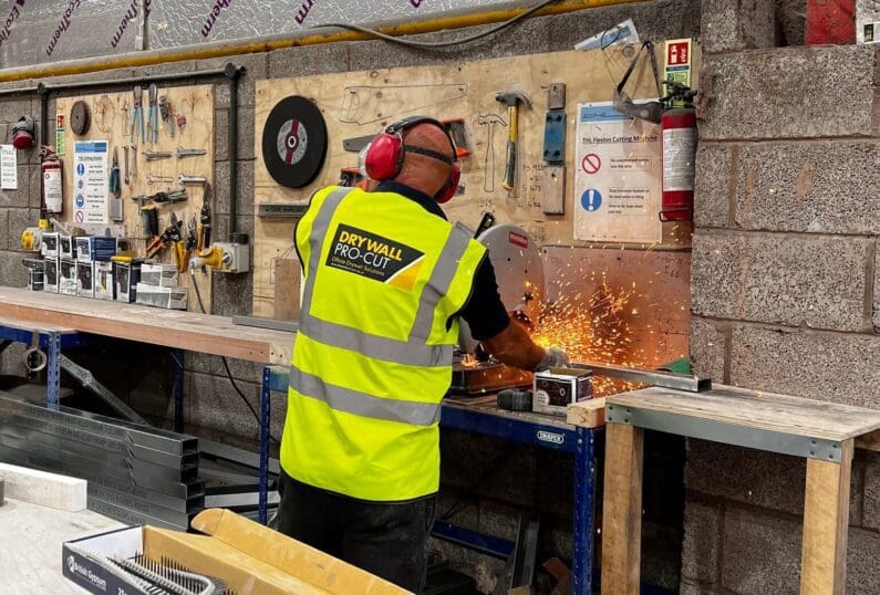 The Process Of Offsite Production of Deflection Heads From Drywall Pro Cut