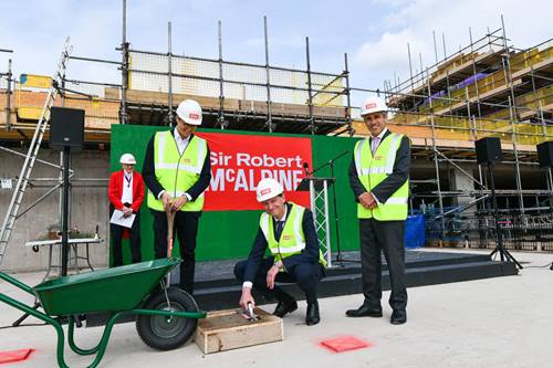 Hockley Mills tops out in Birmingham